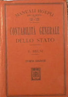 CONTABILITÀ GENERALE DELLO STATO - E. Bruni ( 1914)