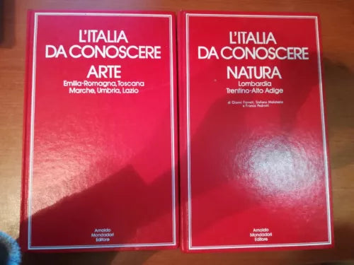 2 volumi L italia da conoscere - AA.VV.- Mondadori - 1972 - M