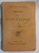Trattato della elocuzione - Paolo Costa - Tip. e Lib. Salesiana - 1881 - G