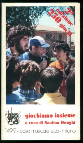 DONGHI SANTINA GIOCHIAMO INSIEME CASA MUSICALE ECO MILANO 1981