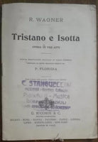 Tristano e Isotta - Richard Wagner - Stampatori - A