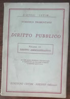Diritto Pubblico - Domenico Tramontana - Cetim,1963 - A