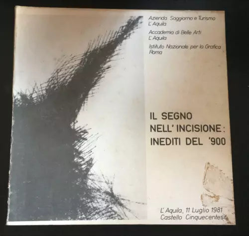 Il segno nell’incisione: inediti del ’900 - Walter Zarroli, De Luca Editore - P