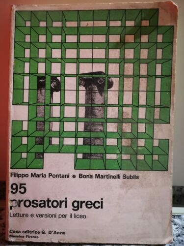 95 Prosatori Greci di A.a.v.v, 1976, G. D’Anna-F