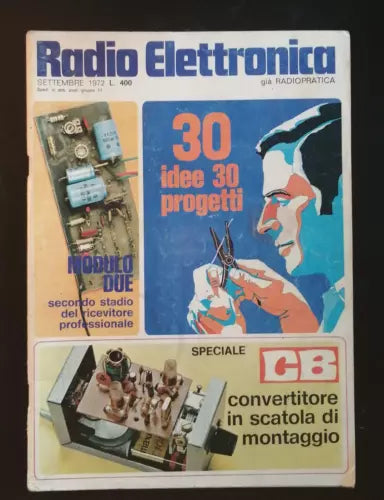 Radio Elettronica Settembre 1972 - Autori Vari, Marcucci - P