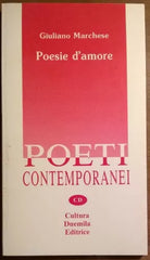 Poesie d'amore - Giuliano Marchese - Cultura Duemila, 1992 - L