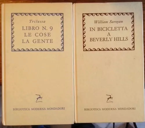 Libro n. 9 - Le cose - La gente +  In bicicletta a Beverly Hills