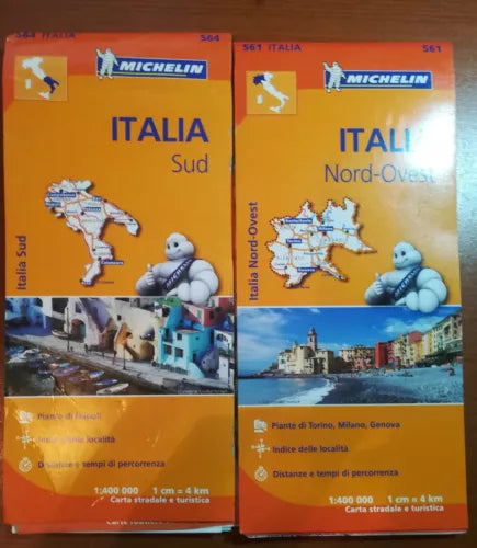 Italia Sud - Italia Nord - Ovest - AA.VV. - Michelin - M