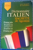 MiniDictionnaire Italien Hachette DeAgostini-Français/Italien-Italien/Français-L