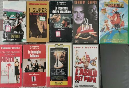 Lotto 10 VHS FILM - ER