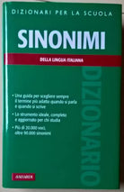 Sinonimi della lingua italiana - Laura Craici - 2010, A. Vallardi - L 