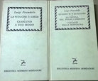 Biblioteca Moderna Mondadori 2 Volumi - Luigi Pirandello 1959 Ca