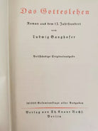 Das Gotteslehen von Ludwig Ganghofer, Th. Knaur Berlin - ER