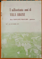 I millesettanta anni di Villa Argine di Don Giovanni Maccari, 1977 - ER