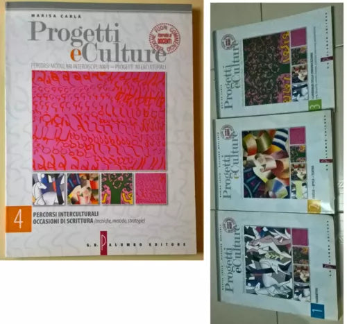 4 Voll. Progetti e culture - Carlà, Merlante - 2003, G. B. Palumbo - L