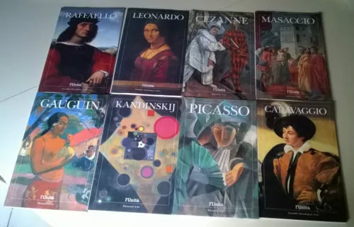 lotto 8 voll, L’Unità - Arnoldo Mondadori Arte: Leonardo, Picasso e altri - L