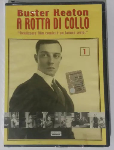 Buster Keaton, A rotta di collo 1 - Roscoe Arbuckle - Ermitage - 1917 - DVD - G