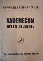 Vademecum dello studente facolta di economia e commercio, 1952 - ER