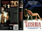 Lussuria - Vhs- 2000 - erotico V.a.M 18anni- Univideo -F