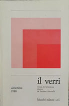 Il verri di Luciano Anceschi a Cura Di , 1988, Mucchi Editore - ER