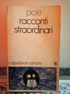 Racconti Straordinari i capolavori sansoni di Poe,1971,Sansoni Editori -F