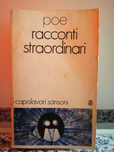 Racconti Straordinari i capolavori sansoni di Poe,1971,Sansoni Editori -F