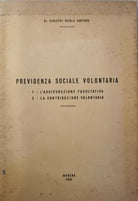Previdenza sociale volontaria, Modena 1953 Nicola Santoro - ER