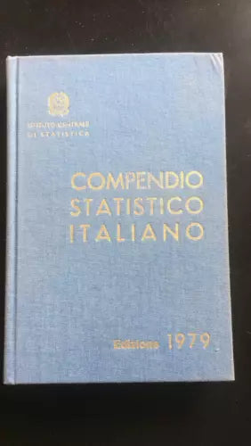 Compendio statistico italiano edizione 1979 - Vari, 1979, Istituto Centrale -P