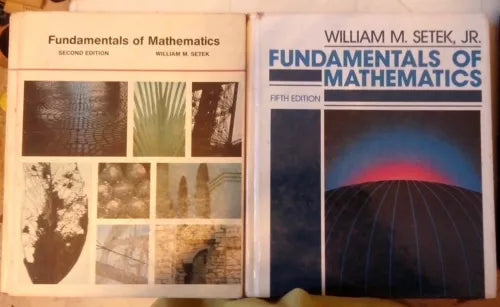 Fundamentals of mathematics - William M. Setek - 1979 - 1989