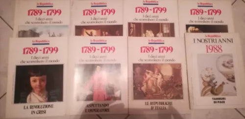 Stock 8 vol. la repubblica - AA.VV. - La repubblica - 1989 - M