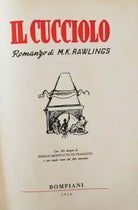 Il Cucciolo di M. K. Rawlings, 1956, Bompiani - ER1