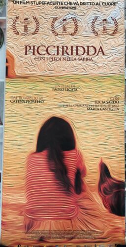 Poster locandina Picciridda 33x70 cm ORIGINALE da cinema 2019 di Paolo Licata