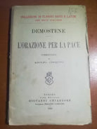 L orazione per la pace - Demostene - Chiantore - 1926 - M