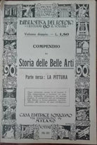 Compendio di storia delle belle arti - AA.VV. - Sonzogno - A
