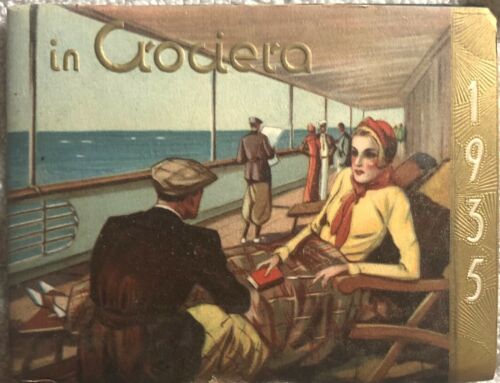 Calendarietto in Crociera 1935 di Aa.vv., Valli Milano