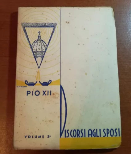 Discorso agli sposi -Pio XII - S.A.L.E.S- 1942 - M