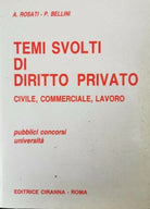 Temi svolti di diritto privato di Rosati, Bellini, 1988, Ciranna Roma - ER