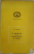 Il problema della popolazione in Italia di De Benedetti, 1954 - ER