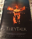 Poster locandina They talk 100x70 cm ORIGINALE da cinema 2021 di Giorgio Bruno