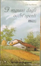 I ragazzi dagli occhi spenti  - Lida Durdikova,  1986,  Editrice Janus Bergamo