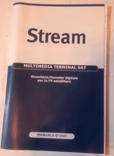Manuale d'uso Ricevitore decoder Stream