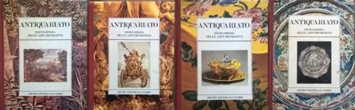 ANTIQUARIATO: ENCICLOPEDIA DELLE ARTI DECORATIVE (VOLUME 1-2-3-5) Ca