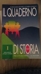 Il quaderno di storia - E. Beniamino - Le monnier - 1993 - M