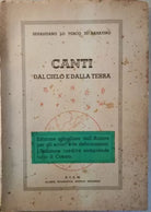 Di Sabatino -Canti dal cielo e dalla terra edizione annullata dall’Autore - ER
