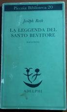 LA LEGGENDA DEL SANTO BEVITORE - JOSEPH ROTH - ADELPHI - 1980 - M