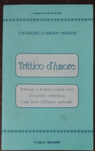 Trittico d amore - Salvatore Corrado Misseri - Incontri, 1994 - A