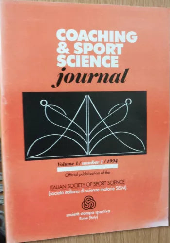 Coaching & Sport Science Vol. 1 - AA.VV. - Societa Stampa Sportiva,1994 - R
