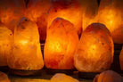 Stock 60 lampade di sale di salgemma originale Himalaya 2-3 KG