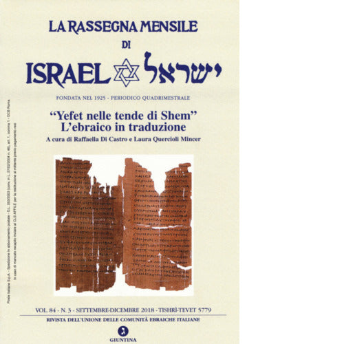 La rassegna mensile di Israel