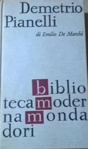 Demetrio Pianelli - Emilio De Marchi 1963, Bmm Ca